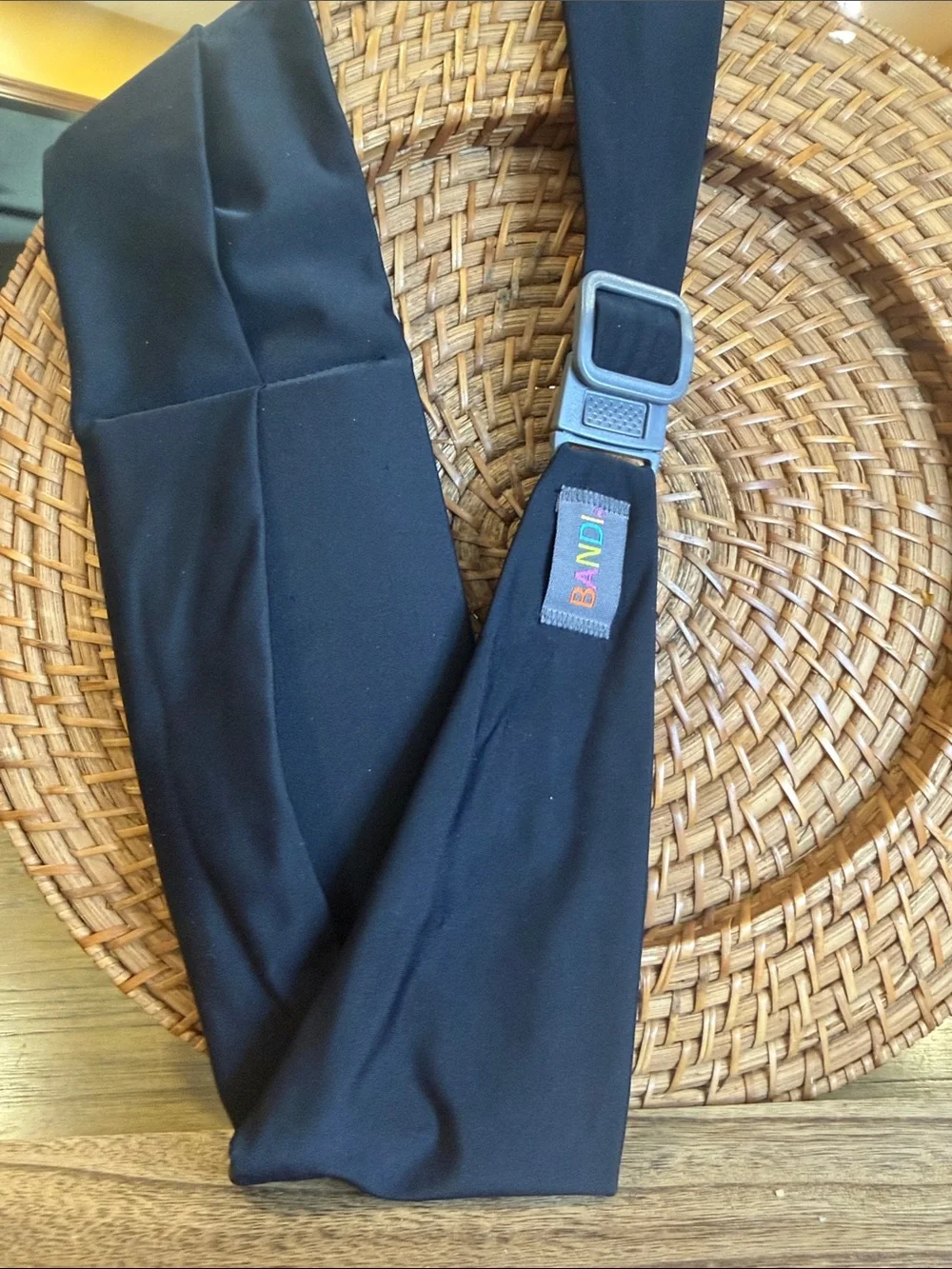 BANDI Black Hands-Free Phone Case Crossbody Strap